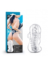 Прозрачный мастурбатор M for Men Hand Tool - Blush Novelties - в Череповце купить с доставкой