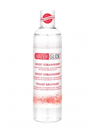 Лубрикант на водной основе с ароматом клубники SWEET STRAWBERRY - 300 мл. - Waterglide - купить с доставкой в Череповце