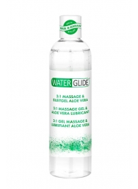 Гель-смазка 2-в-1 MASSAGE   LUBRICANT ALOE VERA - 300 мл. - Waterglide - купить с доставкой в Череповце