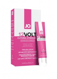 Возбуждающая сыворотка мощного действия JO Volt 12V - 10 мл. - System JO - купить с доставкой в Череповце