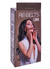 Кляп-трензель Lora с металлическими кольцами - Rebelts - купить с доставкой в Череповце