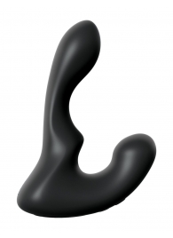 Черный анальный вибростимулятор P-Spot Milker - 14 см. - Pipedream - в Череповце купить с доставкой