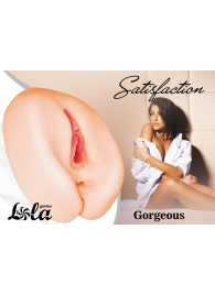 Мастурбатор с 2 тоннелями Satisfaction Gorgeous - Lola Games - в Череповце купить с доставкой
