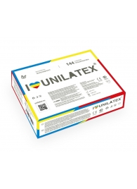 Разноцветные ароматизированные презервативы Unilatex Multifruits - 144 шт. - Unilatex - купить с доставкой в Череповце