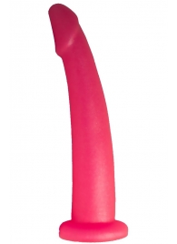 Розовый стимулятор простаты из геля - 18 см. - LOVETOY (А-Полимер) - в Череповце купить с доставкой