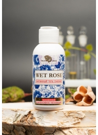 Интимный гель-смазка WET ROSE - 100 мл. - БиоМед - купить с доставкой в Череповце
