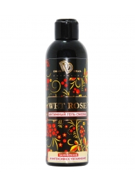 Интимный гель-смазка WET ROSE - 200 мл. - БиоМед - купить с доставкой в Череповце