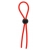 Красное эрекционное лассо с одной бусиной-утяжкой STRETCHY THIN LASSO - Dream Toys - в Череповце купить с доставкой