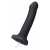 Черный фаллос с имитацией эякуляции Silicon Cum Dildo L - 19,6 см. - Strap-on-me - купить с доставкой в Череповце