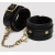 Черные оковы на ноги Bound to You Faux Leather Ankle Cuffs - Fifty Shades of Grey - купить с доставкой в Череповце