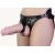 Гигантский фаллоимитатор на присоске в комплекте с трусиками - 26 см. - LOVETOY (А-Полимер) - купить с доставкой в Череповце