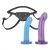 Страпон унисекс Beginners Strap-On с 2 насадками - 15 и 13 см. - Lux Fetish - купить с доставкой в Череповце