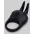 Черное эрекционное виброкольцо Sensation Rechargeable Vibrating Rabbit Love Ring - Fifty Shades of Grey - в Череповце купить с доставкой