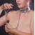 Серебристый ошейник из искусственной кожи - Sitabella - купить с доставкой в Череповце