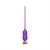 Фиолетовый тонкий стимулятор Nipple Vibrator - 23 см. - I-MOON - купить с доставкой в Череповце