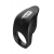 Черное эрекционное виброкольцо Vibro Lust Ring - MALESATION - в Череповце купить с доставкой
