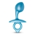 Голубая анальная пробка для массажа простаты Bulb Silicone Prostate Plug - 10,7 см. - b-Vibe - в Череповце купить с доставкой