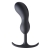 Черный массажер простаты с утяжелителями Premium Silicone Weighted Prostate Plug Large - 18,8 см. - XR Brands - в Череповце купить с доставкой