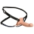 Телесный полый страпон на черных регулируемых ремешках 2’’ Erection Smooth Silicone Penis Sheath - XR Brands - купить с доставкой в Череповце