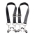 Ремни с зажимами для половых губ Spread Labia Spreader Straps with Clamps - XR Brands - купить с доставкой в Череповце