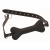Черный кляп в форме косточки Hound Adjustable Dog Bone Gag - XR Brands - купить с доставкой в Череповце