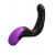 Черно-фиолетовый вибромассажёр простаты Hyper-Pulse P-Spot Massager - Pipedream - в Череповце купить с доставкой