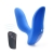 Синий вибромассажер простаты 3,5’’ Remote Control Curve P-spot Massager - 12 см. - Erokay - в Череповце купить с доставкой