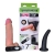 Страпон с 2 насадками и вибрацией UniStrap - 19 и 12 см. - LOVETOY (А-Полимер) - купить с доставкой в Череповце