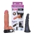 Страпон с 2 насадками и вибрацией UniStrap - 20 и 18 см. - LOVETOY (А-Полимер) - купить с доставкой в Череповце