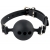 Силиконовый кляп-шар с отверстиями для дыхания Silicone Breathable Ball Gag Small - Pipedream - купить с доставкой в Череповце