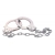 Наручники из металла с длинной цепочкой CHROME HANDCUFFS METAL HANDCUFFS W. KEY - NMC - купить с доставкой в Череповце