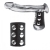 Утяжка на пенис на кнопочках 100% PVC STRAP WITH METAL SNAP - BlueLine - купить с доставкой в Череповце