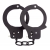 Чёрные наручники из листового металла BONDX METAL CUFFS BLACK - Dream Toys - купить с доставкой в Череповце