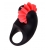 Чёрно-красное эрекционное виброкольцо Erotist - Erotist Adult Toys - в Череповце купить с доставкой