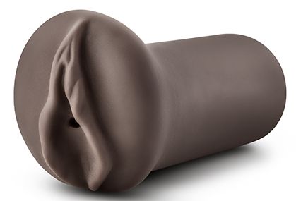 Коричневый мастубратор-вагина Nicole s Kitty - Blush Novelties - в Череповце купить с доставкой