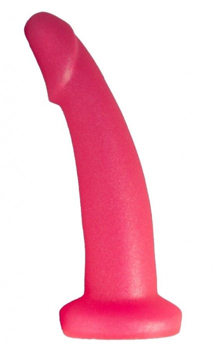 Розовый плаг-массажёр для простаты - 13,5 см. - LOVETOY (А-Полимер) - в Череповце купить с доставкой