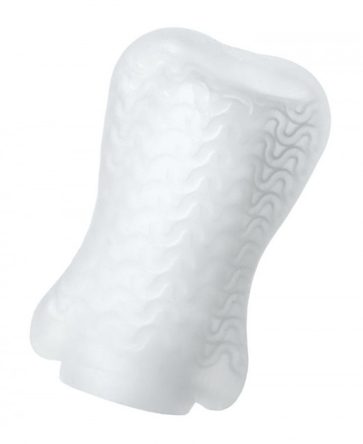 Белый мастурбатор A-Toys Pocket Wavy - A-toys - в Череповце купить с доставкой
