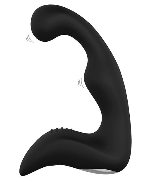 Чёрный перезаряжаемый массажёр простаты BOOTY PLEASER - Dream Toys - в Череповце купить с доставкой
