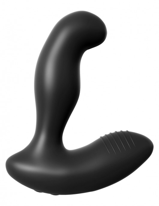 Черный массажер простаты Electro Stim Prostate Vibe с электростимуляцией - 13,3 см. - Pipedream - купить с доставкой в Череповце