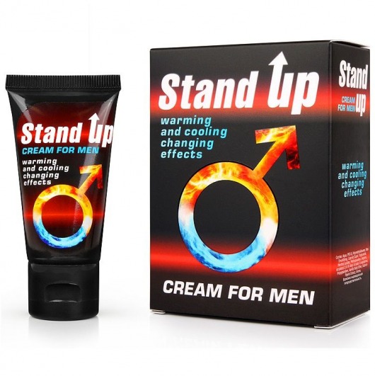 Возбуждающий крем для мужчин Stand Up - 25 гр. - Биоритм - купить с доставкой в Череповце