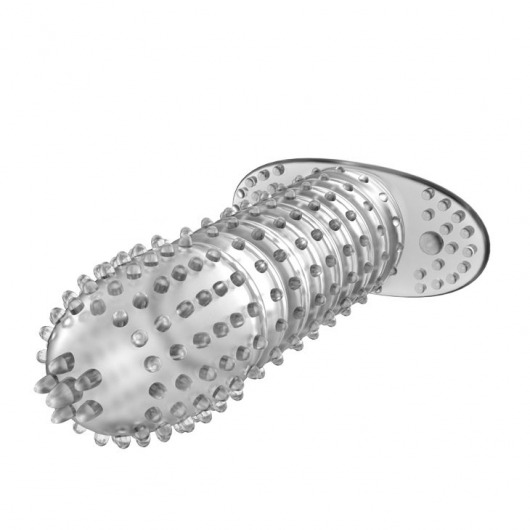 Закрытая прозрачная насадка Crystal sleeve - 12 см. - Erowoman-Eroman - в Череповце купить с доставкой