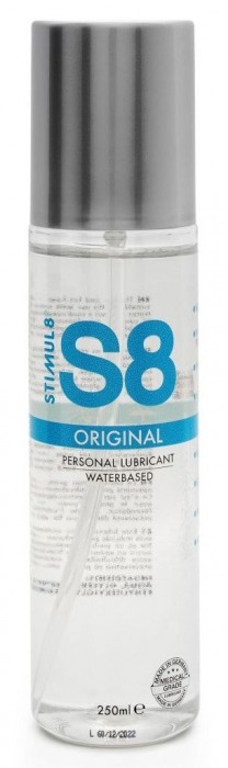 Универсальный лубрикант на водной основе S8 Original Lubricant - 250 мл. - Stimul8 - купить с доставкой в Череповце
