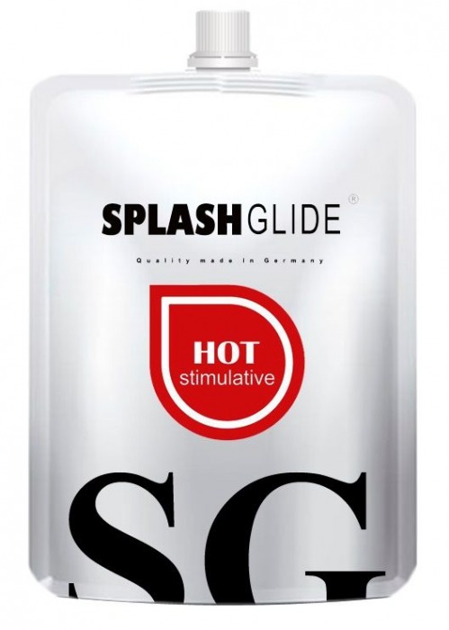 Возбуждающий лубрикант на водной основе Splashglide Hot Stimulative - 100 мл. - Splashglide - купить с доставкой в Череповце