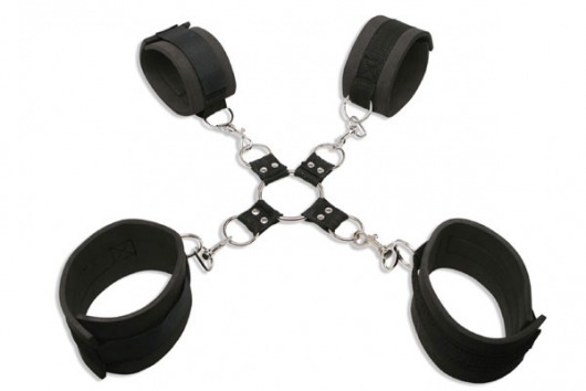 Наручники и наножники с фиксацией Extreme Hog-Tie Kit - Pipedream - купить с доставкой в Череповце