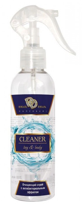 Очищающий спрей CLEANER toy and body - 200 мл. - БиоМед - купить с доставкой в Череповце