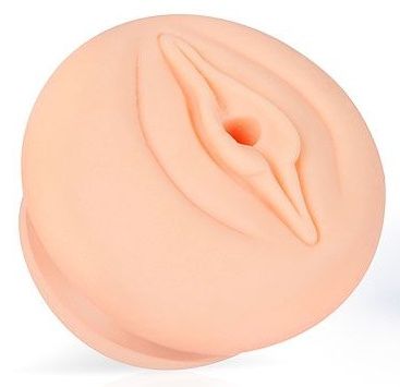Телесная насадка-вагина на помпу - Sex Expert - в Череповце купить с доставкой