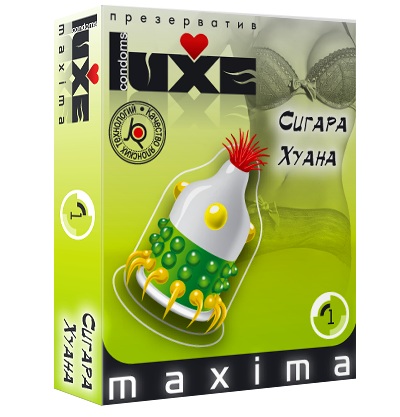 Презерватив LUXE Maxima  Сигара Хуана  - 1 шт. - Luxe - купить с доставкой в Череповце