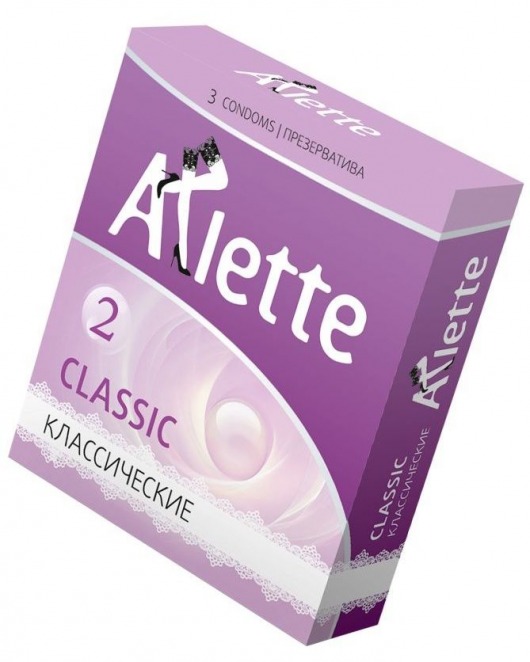 Классические презервативы Arlette Classic - 3 шт. - Arlette - купить с доставкой в Череповце