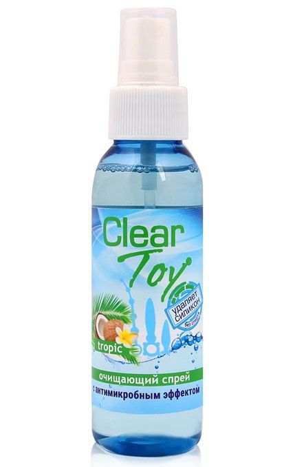 Очищающий спрей для игрушек CLEAR TOY Tropic - 100 мл. - Биоритм - купить с доставкой в Череповце