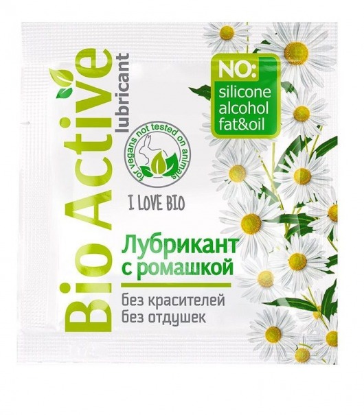 Пробник лубриканта на водной основе Bio Active - 3 гр. - Биоритм - купить с доставкой в Череповце